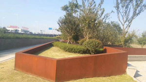 慈溪耐候钢挡土墙